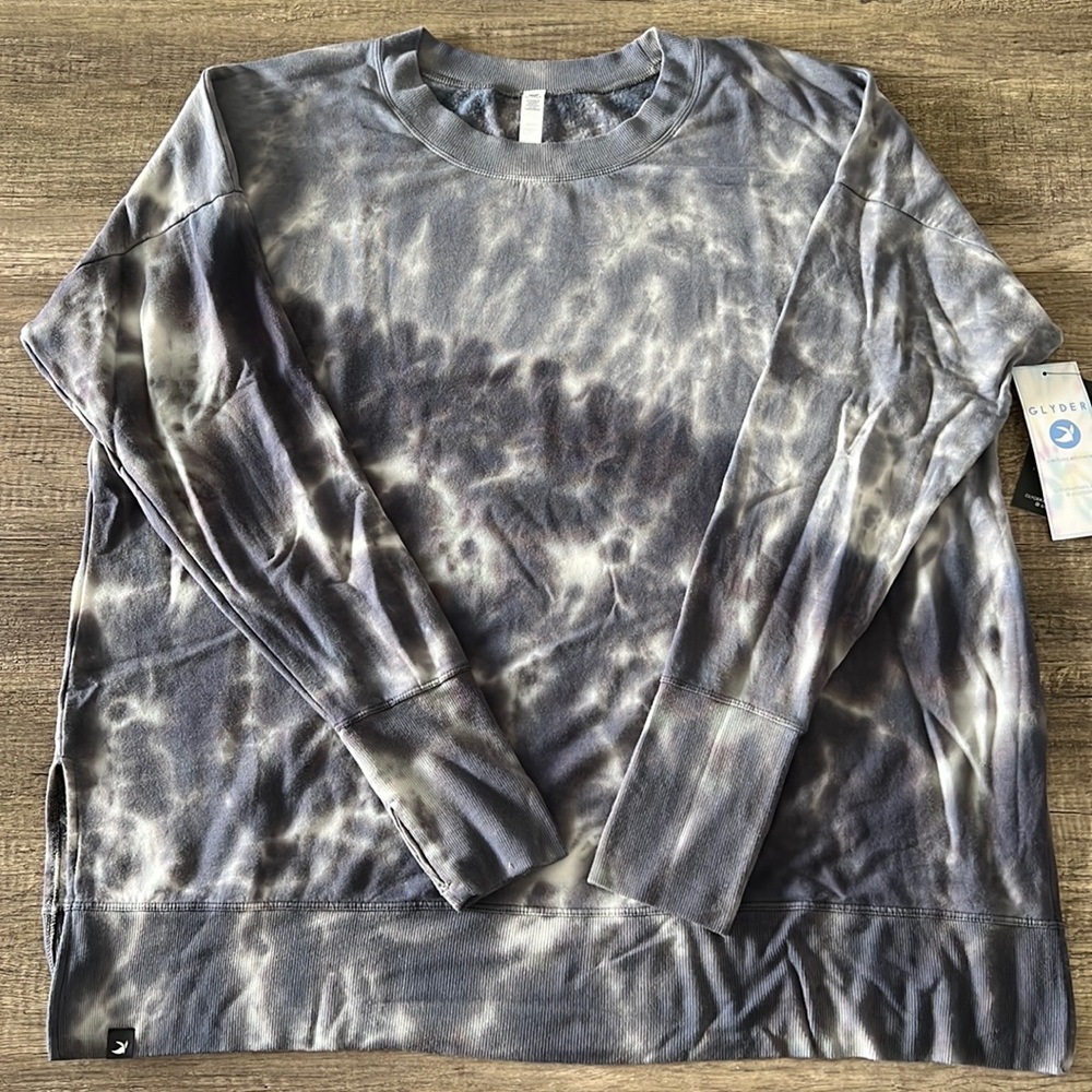 NWT - Glyder Mens Tie-dyed Performance Long Sleeve XXL